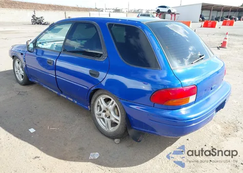 1998 Subaru Impreza Outback Sport из США, поврежденный, VIN JF1GF4853WH812834